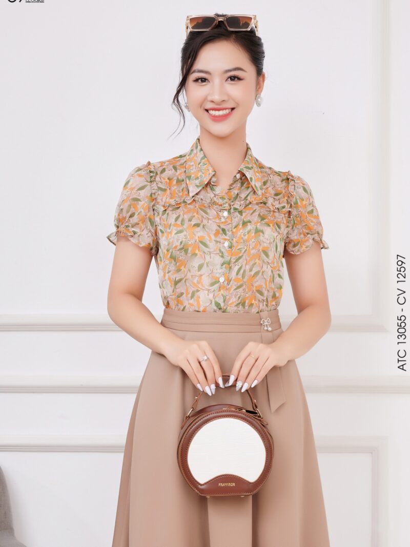 Áo sơ mi tay cộc 24S17ATC13055-2