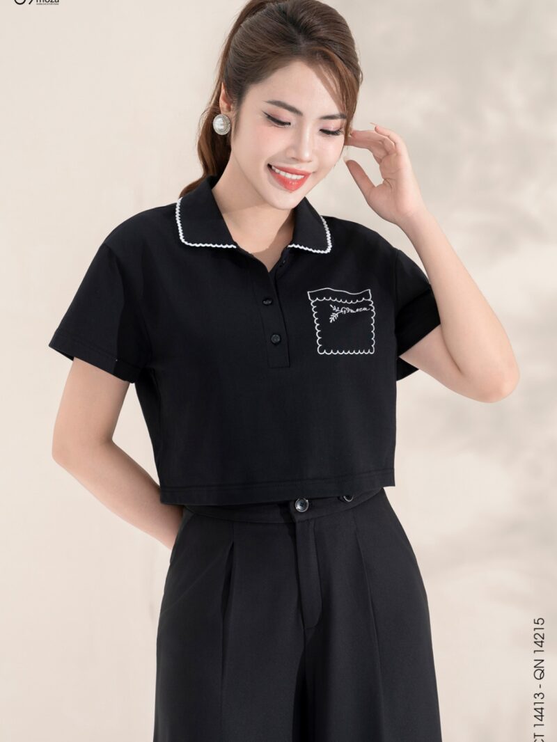 Áo thun croptop 25S57ACT14413-2