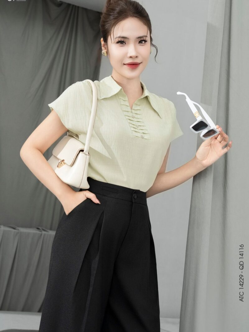 Áo sơ mi tay cộc 25S11ATC14229-1