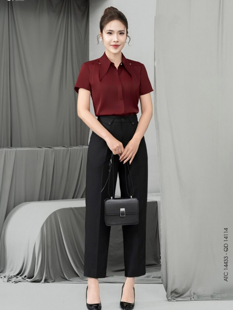 Áo sơ mi tay cộc 25S17ATC14433-1