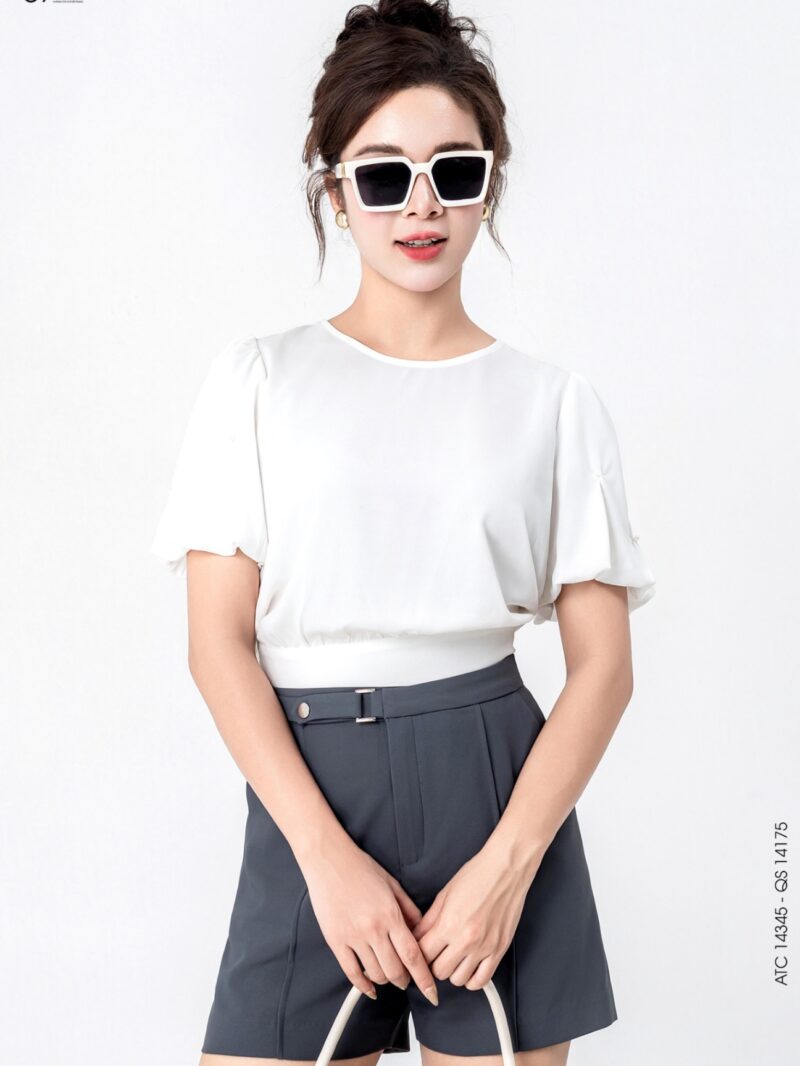 Áo tay cộc dáng croptop 25S52ATCCR14345-1