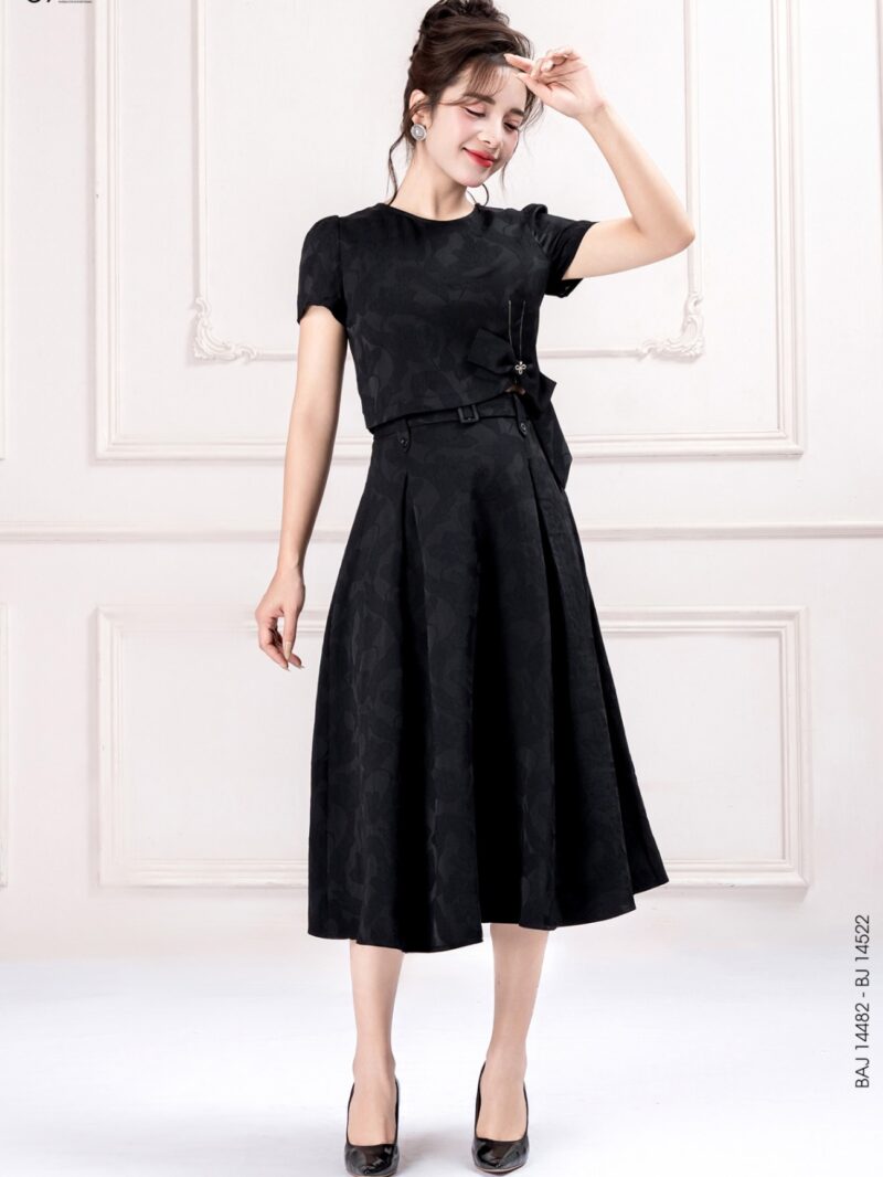 Áo tay cộc dáng croptop 25S16BAJ14482-1