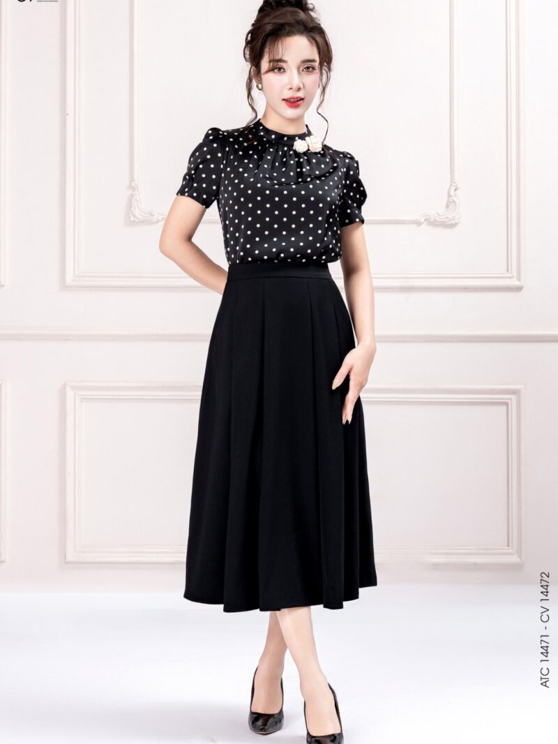 Chân váy xòe 25SCVX14472-1